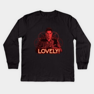 Lovely! Lucifer Kids Long Sleeve T-Shirt